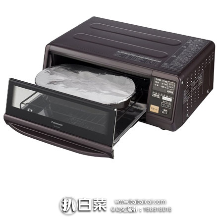 日本亚马逊：Panasonic 松下烟熏烤箱NF-RT1000-T 特价21602日元（约￥1240）