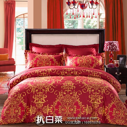 LOVO罗莱官网:精选 多款 三生三世-十里桃花系列床上用品、四件套 低至¥149.5包邮