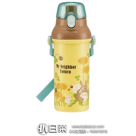亚马逊海外购：日本产 Skater 斯凯特 PSB5SAN 龙猫合作款 直饮水杯 480ml  降至￥61.83，凑单免费直邮含税到手￥69.19