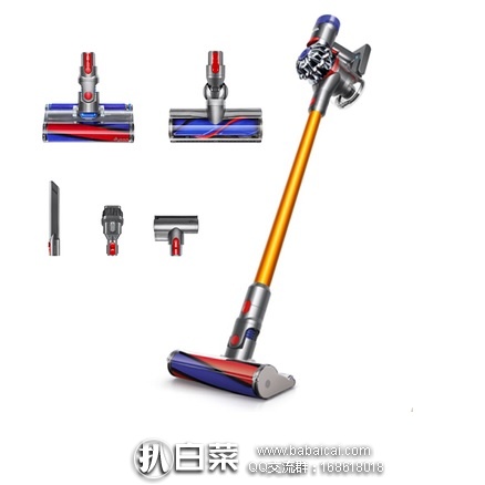 网易考拉海购：Dyson 戴森 V8 Absolute 手持式无线吸尘器 5吸头 现￥3899，领取150优惠券+黑卡会员可9.6折，实付￥3599包邮包税