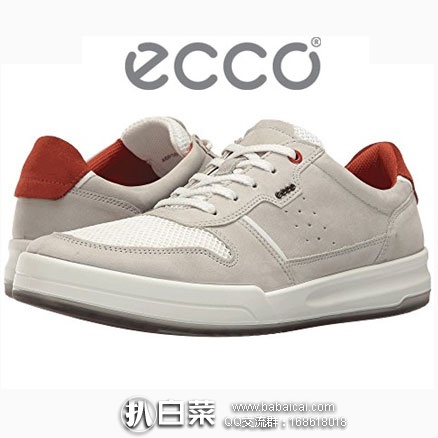6PM：ECCO 爱步 Jack 杰克系列 男士休闲系带鞋  原价$150，现降至$74.99