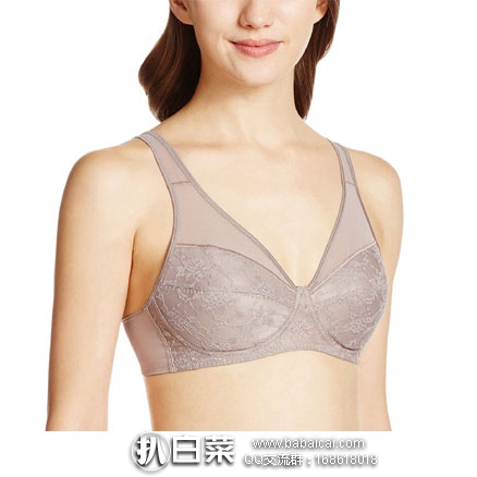 亚马逊海外购：GUNZE 郡是 女士超舒适轻薄透气无钢圈文胸 降至￥83.39，凑单免费直邮含税到手￥94