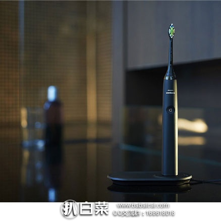 亚马逊海外购：Philips 飞利浦 Sonicare 钻石清洁电动牙刷2支装 深层清洁 2牙刷4刷头 降至￥1617.79，免费直邮含税到手价￥1810元