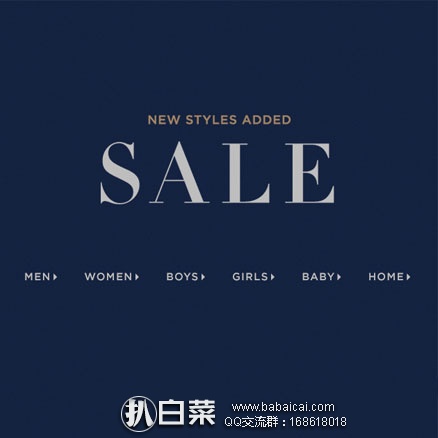 Ralph Lauren拉夫劳伦：精选服饰鞋包低至3折+额外7.5折 满额包邮