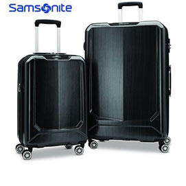 Amazon：Samsonite Duraflex 新秀丽 硬壳仿碳纤维行李箱套装 20寸+28寸 原价$450，现特价$132.76，直邮运费+关税仅$34.25，到手历史新低￥1105