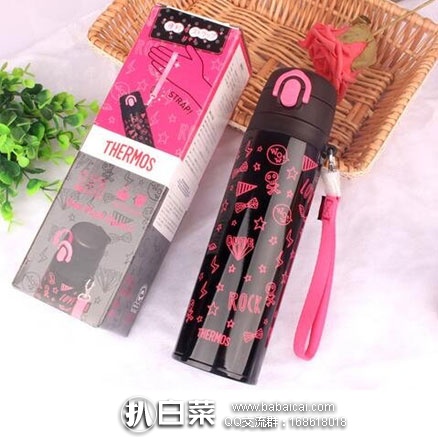 日本亚马逊：THERMOS 膳魔师 真空断热不锈钢保温杯 JNT-550 好价2020日元（约￥118）
