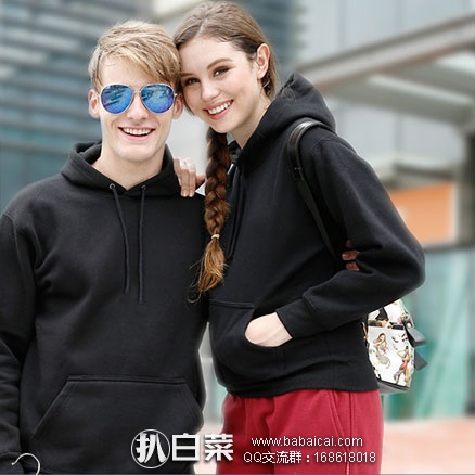 天猫商城：男士 时尚印花加厚加绒卫衣 现售价￥49起，领取￥20元优惠券，券后实付 ￥29包邮