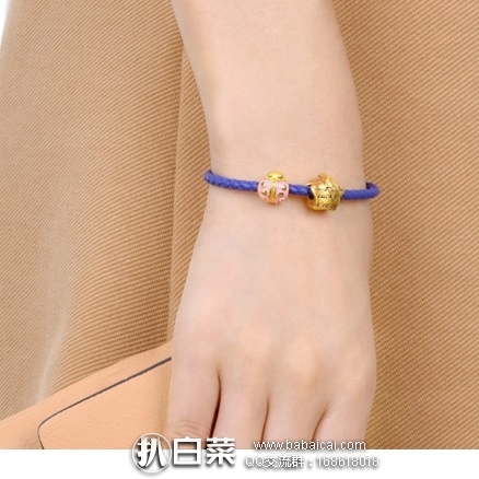 亚马逊中国:镇店之宝Chow Sang Sang 周生生 Charme串珠系列 89564C 幸运星转运珠 送配绳 特价¥1249,双重优惠后实付¥982.5包邮