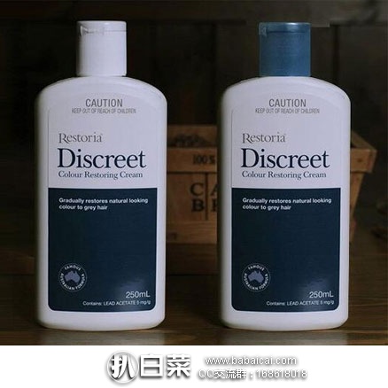 澳洲ChemistDirect药房：Restoria 丽丝雅 黑发还原乳（非染发） 250ml 特价AU$16.65（约￥86）