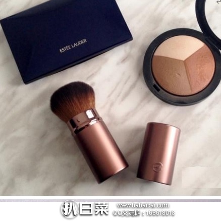 iHerb：EcoTools 伸缩式多功能蘑菇刷 化妆刷 现9折+公码9折+凑单直邮包邮，到手￥37，凑单满减更便宜