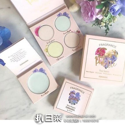 日本亚马逊：小众惊艳 FERNANDA 4色 便携香氛膏 特价1790日元（约￥105）