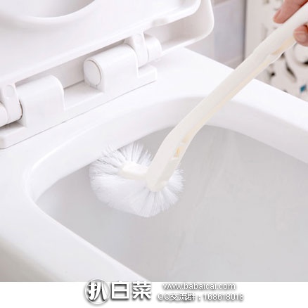 淘宝Taobao：日本AISEN 创意浴室长柄软毛马桶刷 现售价￥11.8，叠加 ￥2优惠券，券后实付 ￥9.8包邮