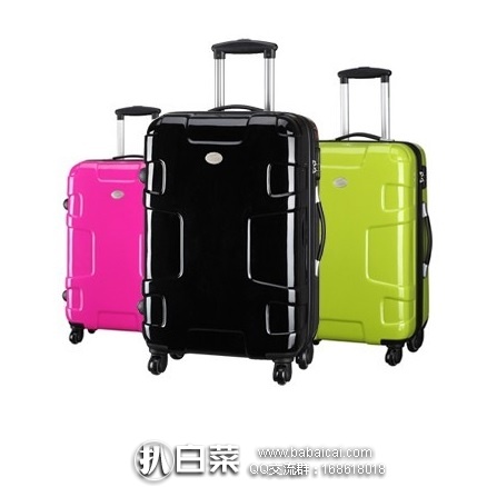 京东商城：American Tourister 美旅箱包 21寸ABS硬壳拉杆箱 玫红色 特价￥199，领券减￥60实付￥139包邮