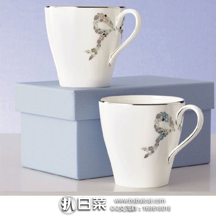 亚马逊海外购：日本产 Narumi 鸣海Felicita系列马克杯2只装 现售价￥217.43，免费直邮含税到手￥244