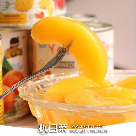 天猫商城：天同时代 果小懒 糖水黄桃罐头312g*6罐 现价￥28.9，领取￥5优惠券，实付￥23.9包