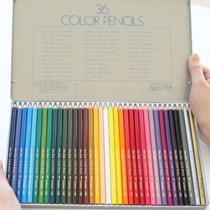 日本亚马逊：TOMBOW 蜻蜓 36色彩色铅笔 CB-NQ36C 秒杀新低1236日元（约￥75）