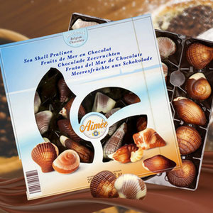 天猫商城：比利时进口，Guylian 吉利莲 埃梅尔系列贝壳巧克力 250g 现价￥49，购买2件双重优惠实付￥63.5包邮