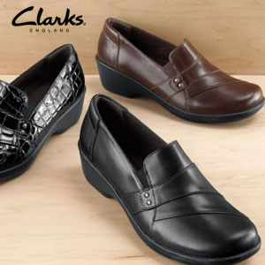 亚马逊海外购：Clarks 其乐 Marigold 女士真皮一脚蹬休闲鞋 降至￥161.06，凑单直邮免运费，含税到手￥222