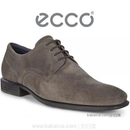 ECCO Cairo Modern Tie爱步 男士真皮牛津鞋