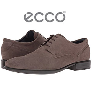 6PM：ECCO 爱步 Cairo 开罗 男士真皮牛津鞋 原价$170，降至3.5折新低$59.5