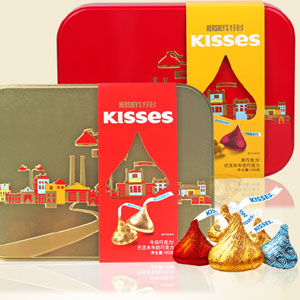 天猫商城：Kisses 好时之吻 巧克力礼盒37粒装 现价￥49.8，领取￥20优惠券，券后实付￥29.8包邮