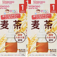 日本亚马逊： 新款和光堂 婴儿大麦茶 消暑解毒健胃助消化 8包×6盒 降至1245日元（约￥73）