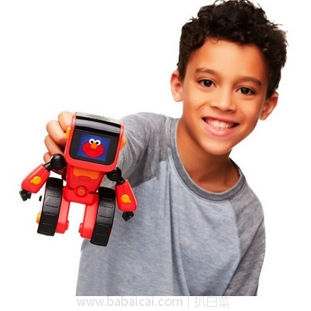 亚马逊海外购：WowWee Elmoji 幼教机器人 降至￥216.73，免费直邮，含税到手￥243