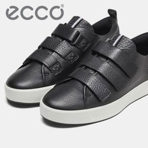 6PM：ECCO 爱步 Soft 8 柔酷8号 女士真皮休闲板鞋 降至4.5折$75.99