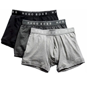亚马逊海外购：HUGO BOSS 男士平角内裤3条装  现价￥131元起，凑单直邮免运费，含税到手低至￥146