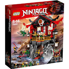 THE HUT：LEGO 乐高 Ninjago Movie 幻影忍者 复活圣殿 70643  原价￡60，现折后价￡58（约￥521）