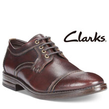 亚马逊海外购：Clarks 其乐 Delsin View 男士真皮系带牛津鞋 降至￥308.73，免费直邮，含税到手￥399