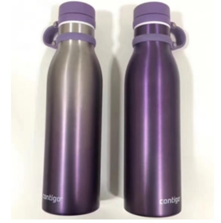 亚马逊海外购：Contigo 康迪克 Matterhorn Water Bottle 真空不锈钢运动保温杯 600ml 降至￥67.56，凑单免费直邮到手￥76