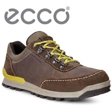 6PM：ECCO 爱步 Oregon俄冈系列 男士运动户外鞋 原价$150，降至新低$67.99