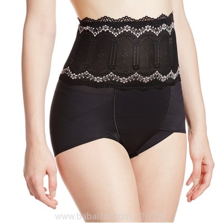 亚马逊海外购：ATSUGI 厚木 骨盆矫正蕾丝高腰短裤 降至￥134.05，凑单直邮免运费，含税到新低仅￥150