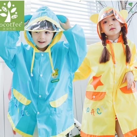 天猫商城：Kocotree 韩国KK树官方旗舰店 儿童雨衣雨披KQ15280  现价￥59起，领取￥20优惠券，实付￥39起包邮