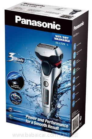 亚马逊海外购：Panasonic 松下 ES-LT2N 干湿两用 电动剃须刀 降至￥421.14 ，直邮免运费，含税到手约￥532.15