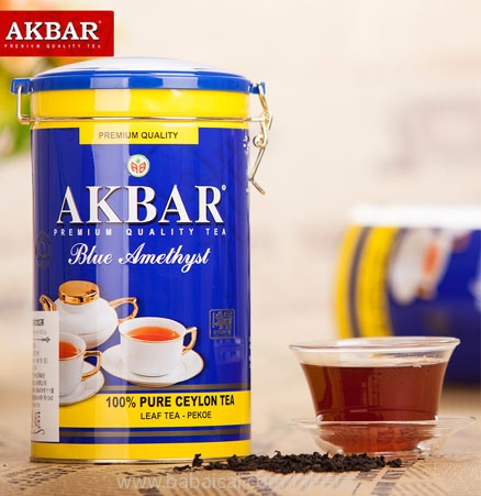 天猫商城：斯里兰卡进口 AKBAR 蓝罐锡兰红茶 450g 现价￥149，领取￥100元优惠券，实付￥49包邮