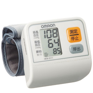 日本亚马逊：OMRON 欧姆龙 手腕式电子血压计HEM-6111 补货3980日元（约￥247）