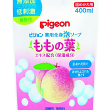 日本亚马逊：Pigeon贝亲 婴儿二合一洗发沐浴露 替换装 400ml 历史新低538日元（￥32）