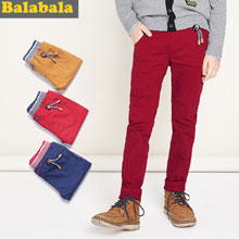 淘宝Taobao：Balabala 巴拉巴拉 春季男童纯棉休闲裤 现价￥99，领取￥60优惠券，实付￥39包邮