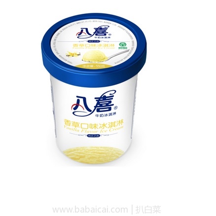 京东商城：八喜 冰淇淋 多口味可选 550g  特价￥37，凑单减￥100，低至￥18.5/桶