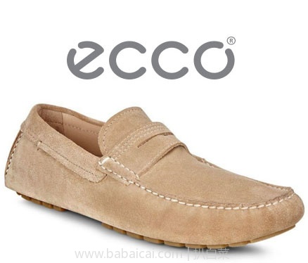6PM：ECCO 爱步 Moc 2.0 男士真皮休闲乐福鞋 原价$170，降至$84.99