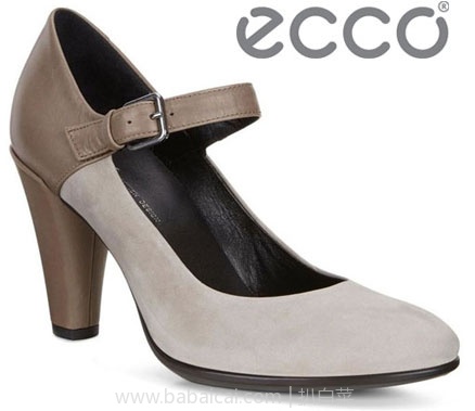 6PM：ECCO 爱步 型塑 女士真皮玛丽珍高跟鞋  降至4.1折$64.99