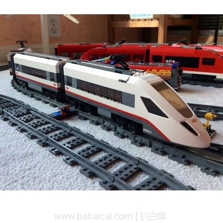 IWOOT：LEGO乐高 City 城市系列 高速客运列车60051 现￡109.99，用码减￡25实付￡84.99，直邮到手仅￥766