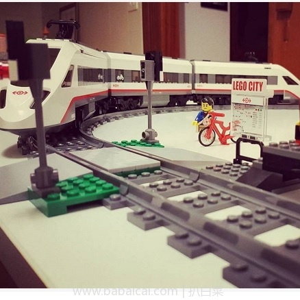 IWOOT：LEGO乐高 City 城市系列 高速客运列车60051 现￡109.99，用码减￡25实付￡84.99，直邮到手仅￥766