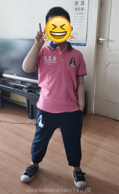 天猫商城：Hush Puppies 暇步士 夏季儿童纯棉短袖T恤POLO衫 3色可选 特价￥99，前1小时半价￥49.5，凑单满减券更便宜，可做到￥38左右！