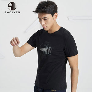 天猫商城：圣沃斯 男士潮流韩版短袖t恤 2色可选，现价￥159，领取￥70优惠券，券后实付￥89包邮