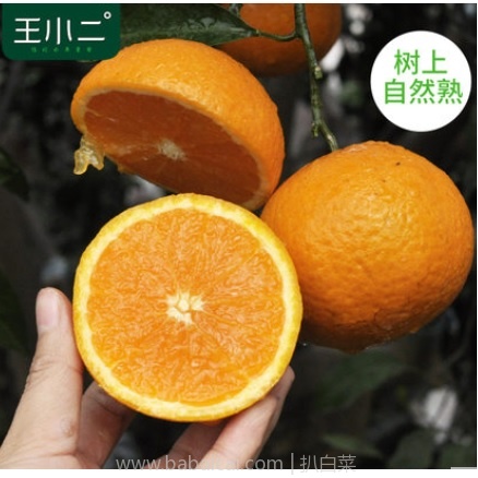 天猫商城：王小二 四川青见柑橘 4.5斤 特价￥39.8，拍2件共9斤 双重优惠实付￥36.9包邮