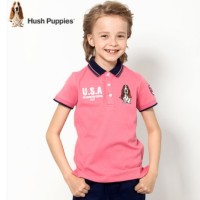 天猫商城：Hush Puppies 暇步士 夏季儿童纯棉短袖T恤POLO衫 3色可选特价￥99，凑单双重优惠，可做到低至￥49/件