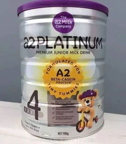 澳洲amcal中文网：A2 白金系列4段婴儿配方奶粉 900g/罐（3岁+）*2 包邮价AU$79.95（约￥383元）